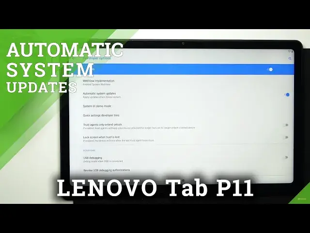 Video thumbnail for How to Turn On Automatic System Updates in Lenovo Tab P11 - Apply Auto-updates