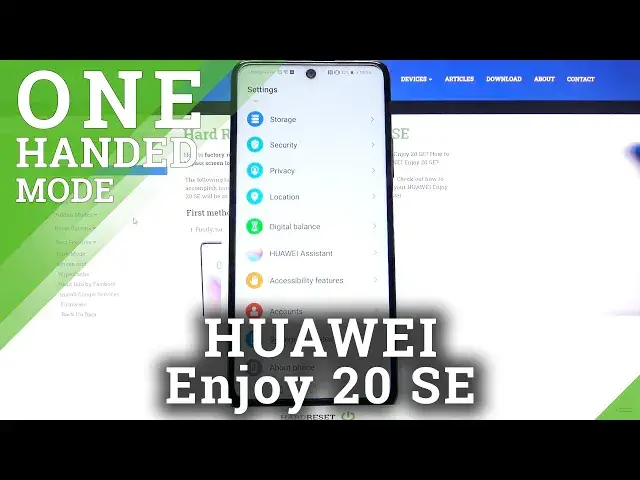 'Video thumbnail for How to Enter One Handed Mode on HUAWEI Enjoy 20 SE – Turn On One Handed Mode'
