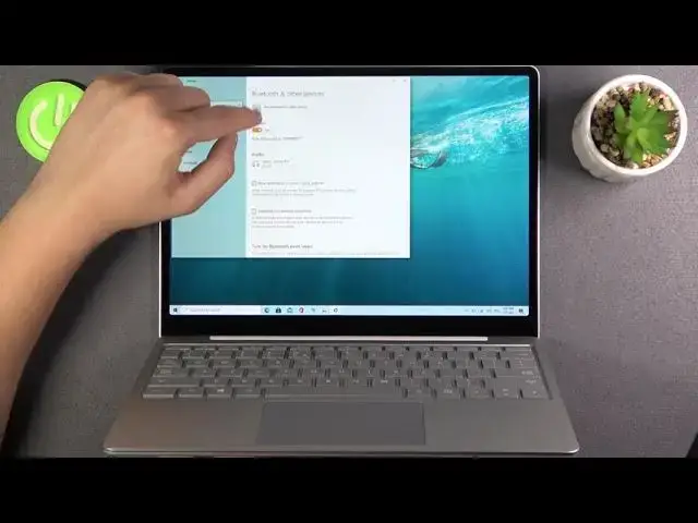 'Video thumbnail for How to Connect MICROSOFT Surface Laptop Go to Another Bluetooth Device – Turn On/Turn Off Bluetooth'
