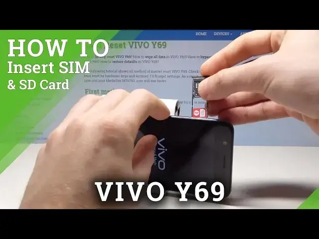 Video thumbnail for How to Install SIM & SD Card in VIVO Y69 - Set Up SIM and SD Cards