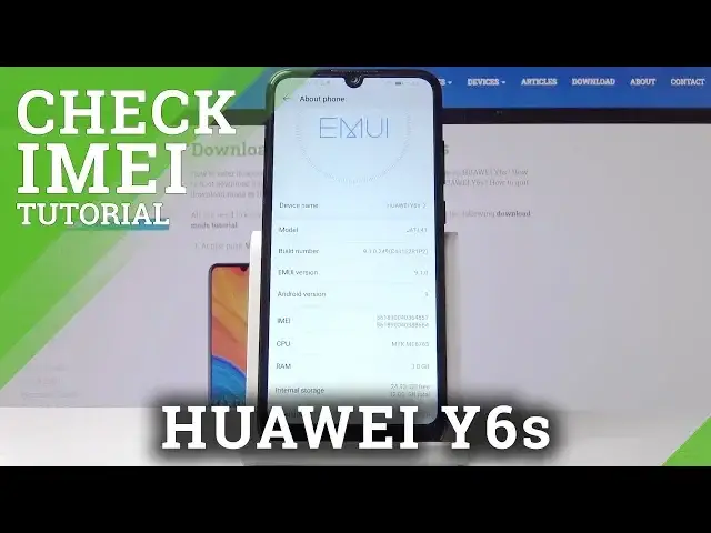 'Video thumbnail for How to Check IMEI & SN in HUAWEI Y6s – IMEI & Serial Number Info'