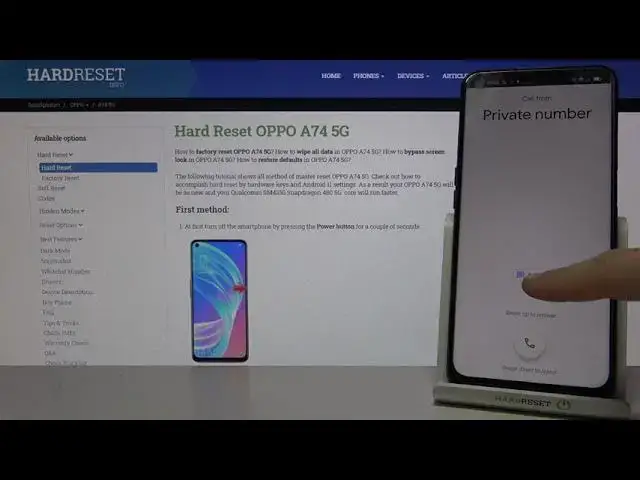 'Video thumbnail for OPPO A74 5G Incoming Call & Default Ringtone'