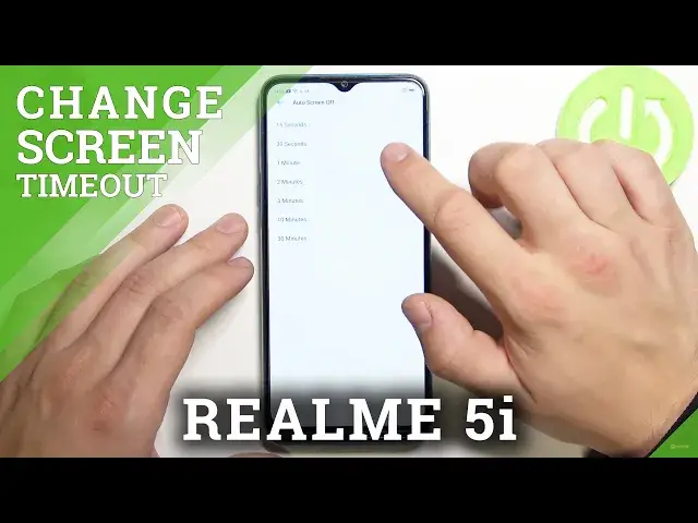 'Video thumbnail for How to Pick Screen Sleep Time in Realme 5i - Change Screen Timeout'