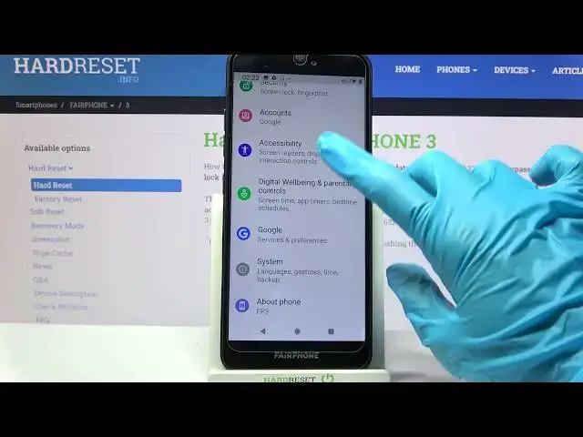 'Video thumbnail for How to Manage High Contrast in FairPhone 3 – Turn On / Off High Contrast'