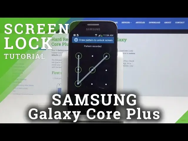 'Video thumbnail for How to Set Up Lock Screen in SAMSUNG Galaxy Core Plus - Bypass Pattern Lock'