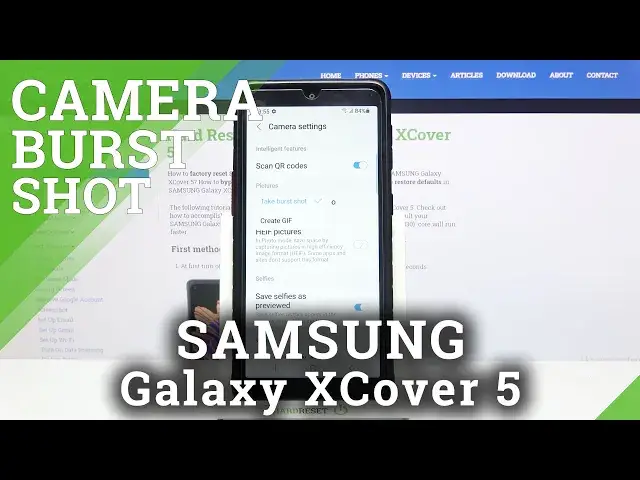 Video thumbnail for How to Take Burst Shot in SAMSUNG Galaxy XCover 5 – Camera Settings