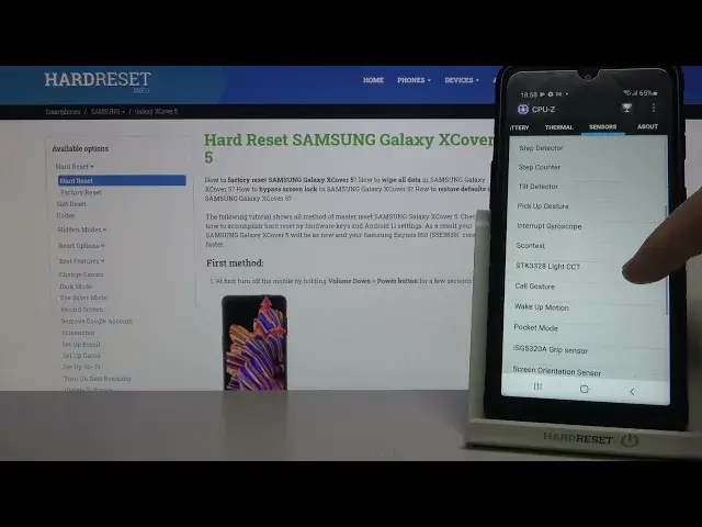'Video thumbnail for CPU Z Specs in SAMSUNG Galaxy XCover 5 – Device Specification'