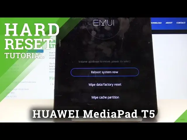 Video thumbnail for How to Factory Reset HUAWEI MediaPad T5 - Bypass Screen Lock