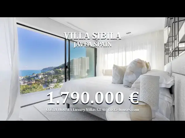 Video thumbnail for 1# 1.790.000€ Inside of Villa SIBILA AMAZING MODERN STYLE VILLA in Javea | Costa Blanca Spain