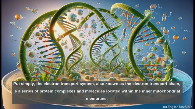 Video thumbnail for Electron transport system in biology - meaning, definition and examples