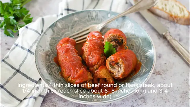 Video thumbnail for Braciole Recipe