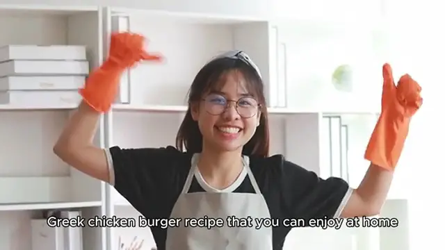 Video thumbnail for Greek Chicken Burgers recipe