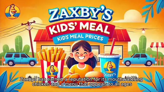 Video thumbnail for Zaxby’s Kids’ Meal Prices