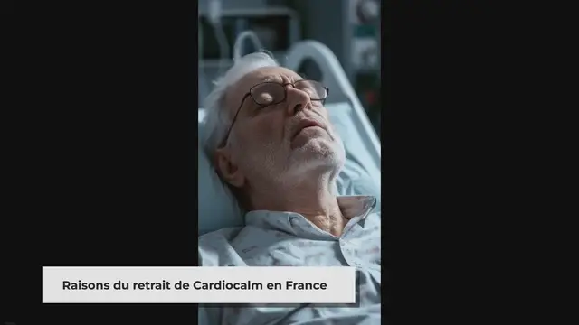 'Video thumbnail for Les raisons du retrait du cardiocalm du marché'