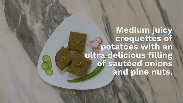 Video thumbnail for Potato Kibbeh – Kibbet Batata: