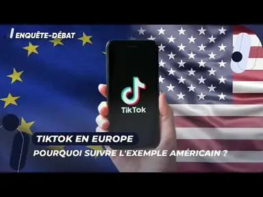 'Video thumbnail for 📱🌍 TikTok en danger : L’Europe va-t-elle suivre l’exemple des États-Unis ?'