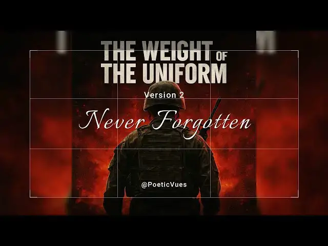 Video thumbnail for 🔥 The Weight of the Uniform | Powerful Rock Anthem Honoring Military Veterans V2🎸