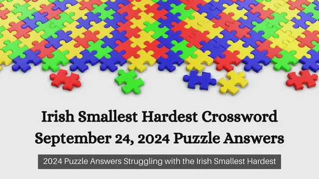 Video thumbnail for Irish Smallest Hardest Crossword September 24, 2024 Puzzle Answers