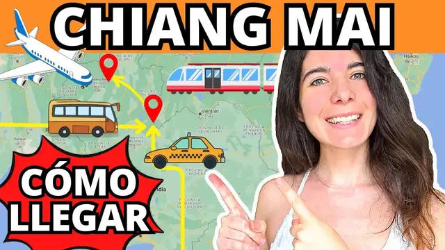Video thumbnail for Viajar a TAILANDIA ✅✅ Cómo llegar Chiang Mai en bus, tren, avión y taxi