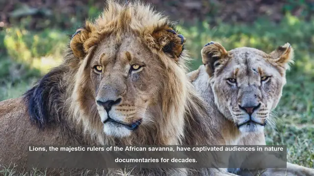Video thumbnail for Top 10 Lion Encounters in Nature Documentaries