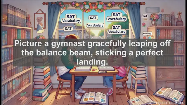Video thumbnail for 5000 Must Know SAT Vocabulary - Dismount: More Than Just a Gymnastics Move