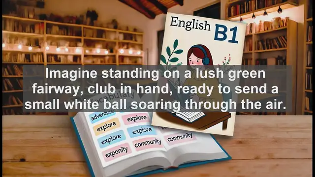 Video thumbnail for 2500 Must Know CEFR B1 Vocabulary - Golf: From Scottish Origins to Global Sport