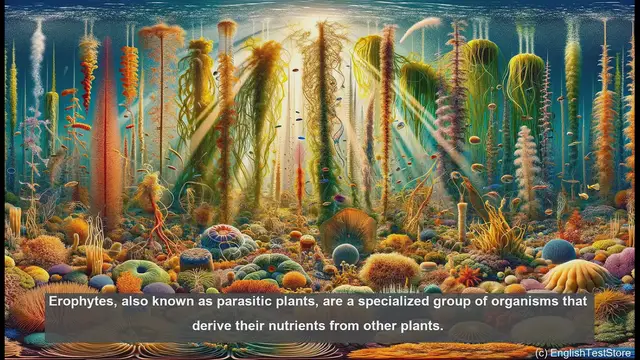 'Video thumbnail for Erophytes in biology - meaning, definition and examples'