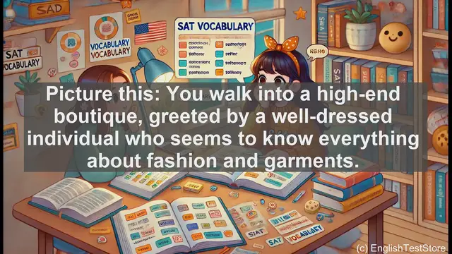 Video thumbnail for 5000 Must Know SAT Vocabulary - What is a Clothier? SAT Vocabulary Explained