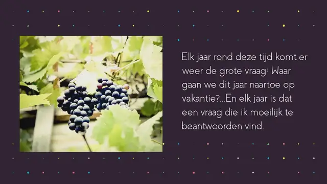 Video thumbnail for Lekker eten op vakantie!