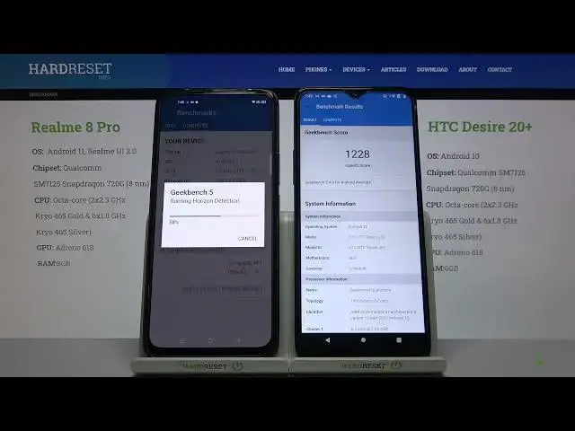 Video thumbnail for Performance Test HTC Desire 20+ vs Realme 8 Pro – Geekbench 5 OpenCL GPU Bench