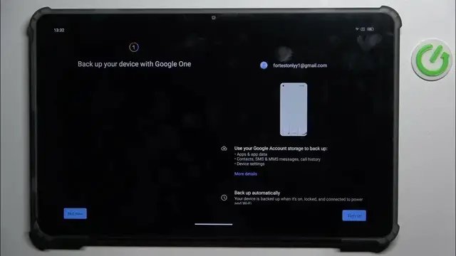 Video thumbnail for How to Activate Google Backup on BLACKVIEW Tab 16