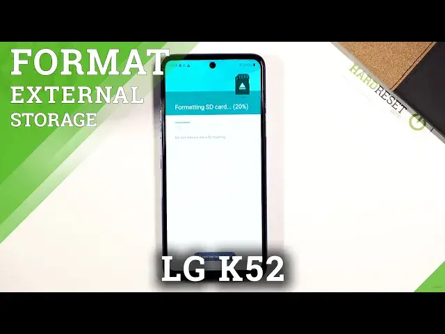 'Video thumbnail for How to Format SD Card in LG K52 – Erase External Storage'