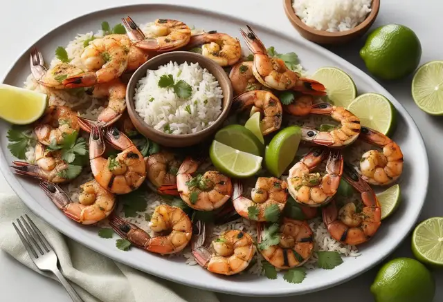 Video thumbnail for Caribbean Jerk Shrimp