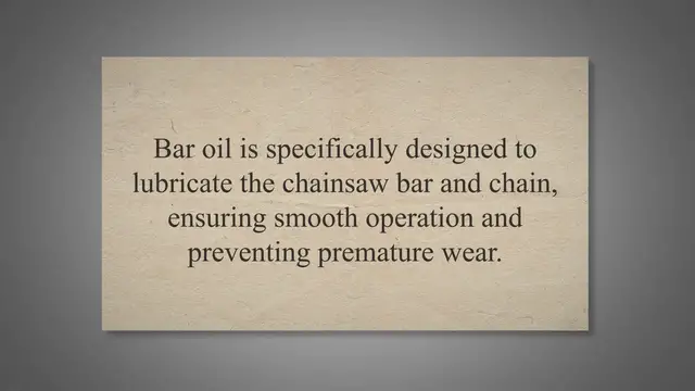 Video thumbnail for Can You Use 5W30 For Chainsaw Bar Oil?