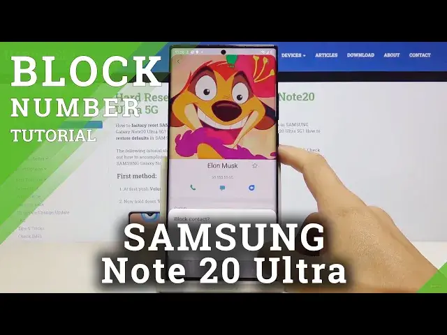 Video thumbnail for How to Block Number in SAMSUNG Galaxy Note 20 Ultra – Create Blacklist