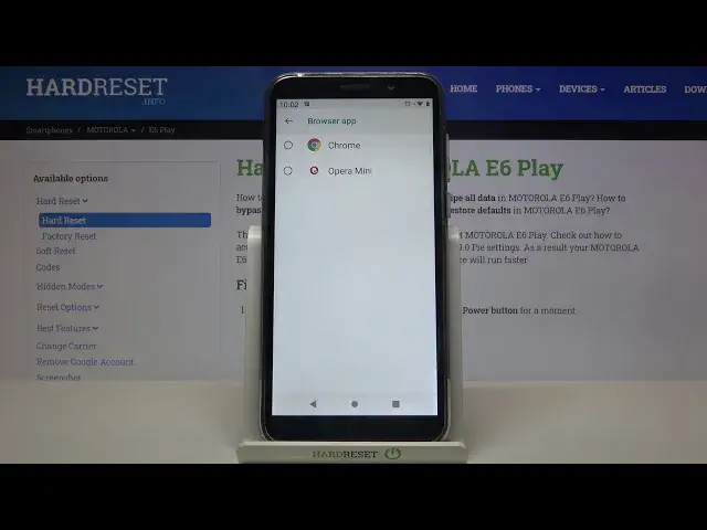 Video thumbnail for How to Change Default Apps in MOTOROLA E6 Play -  Manage Apps