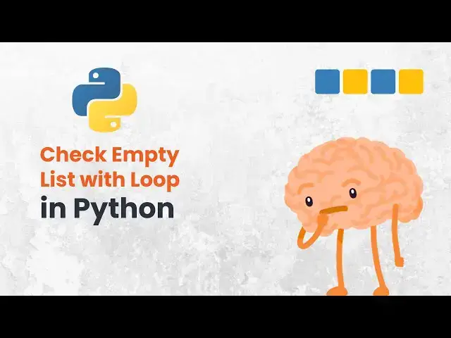 'Video thumbnail for How To Check If A List Is Empty using Loops in Python #pybeginners'
