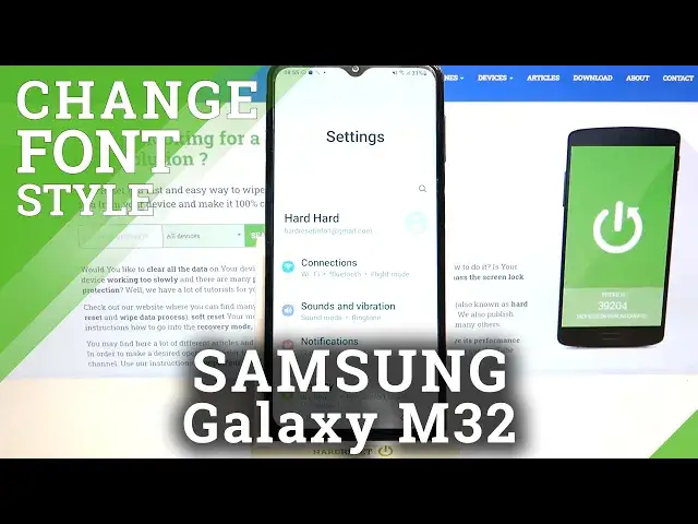 'Video thumbnail for How to Change Font Style on SAMSUNG Galaxy M32 – Customize Text Style'