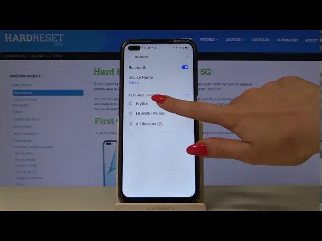 'Video thumbnail for How to Find Bluetooth Connections on REALME X50 – Pair Bluetooth Device'
