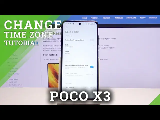 Video thumbnail for How to Change Date and Time in POCO X3 - Pick Time Zone