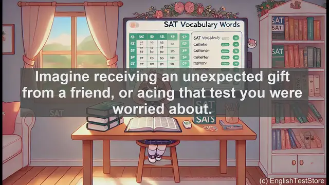 Video thumbnail for 5000 Must Know SAT Vocabulary - Felicity: Exploring the Word for Intense Happiness