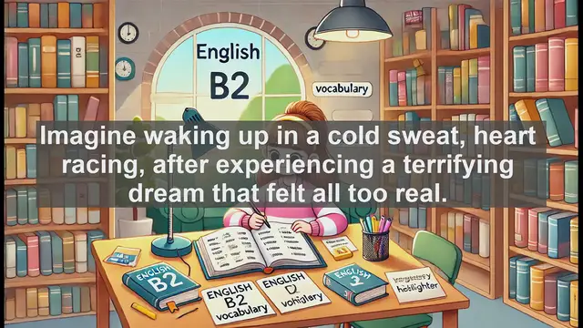Video thumbnail for 1500 Must Know CEFR B2 Vocabulary - Understanding 'Nightmare': From Bad Dreams to Unpleasant Experiences