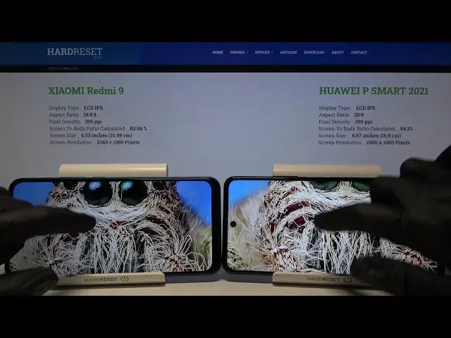 Video thumbnail for XIAOMI Redmi 9 & HUAWEI P Smart 2021 | Screen TEST