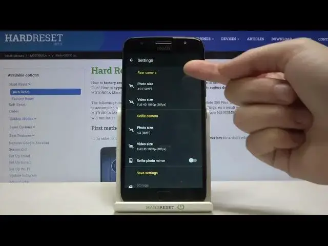 'Video thumbnail for How to Change Photo Size in Motorola Moto G5S Plus – Camera Settings'
