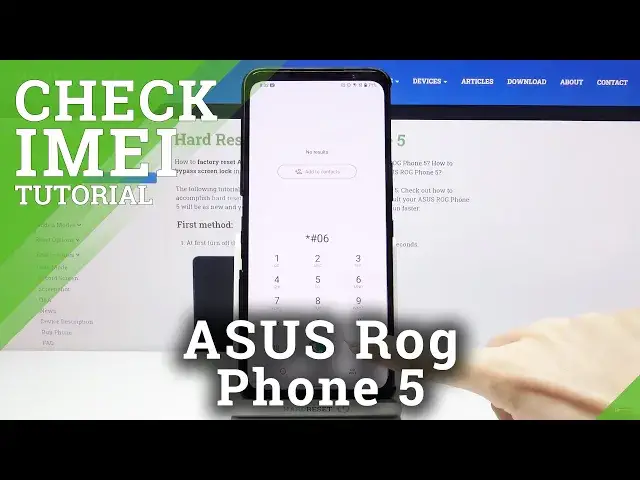 'Video thumbnail for How to Check IMEI Code & SN on ASUS ROG Phone 5 – Read IMEI'