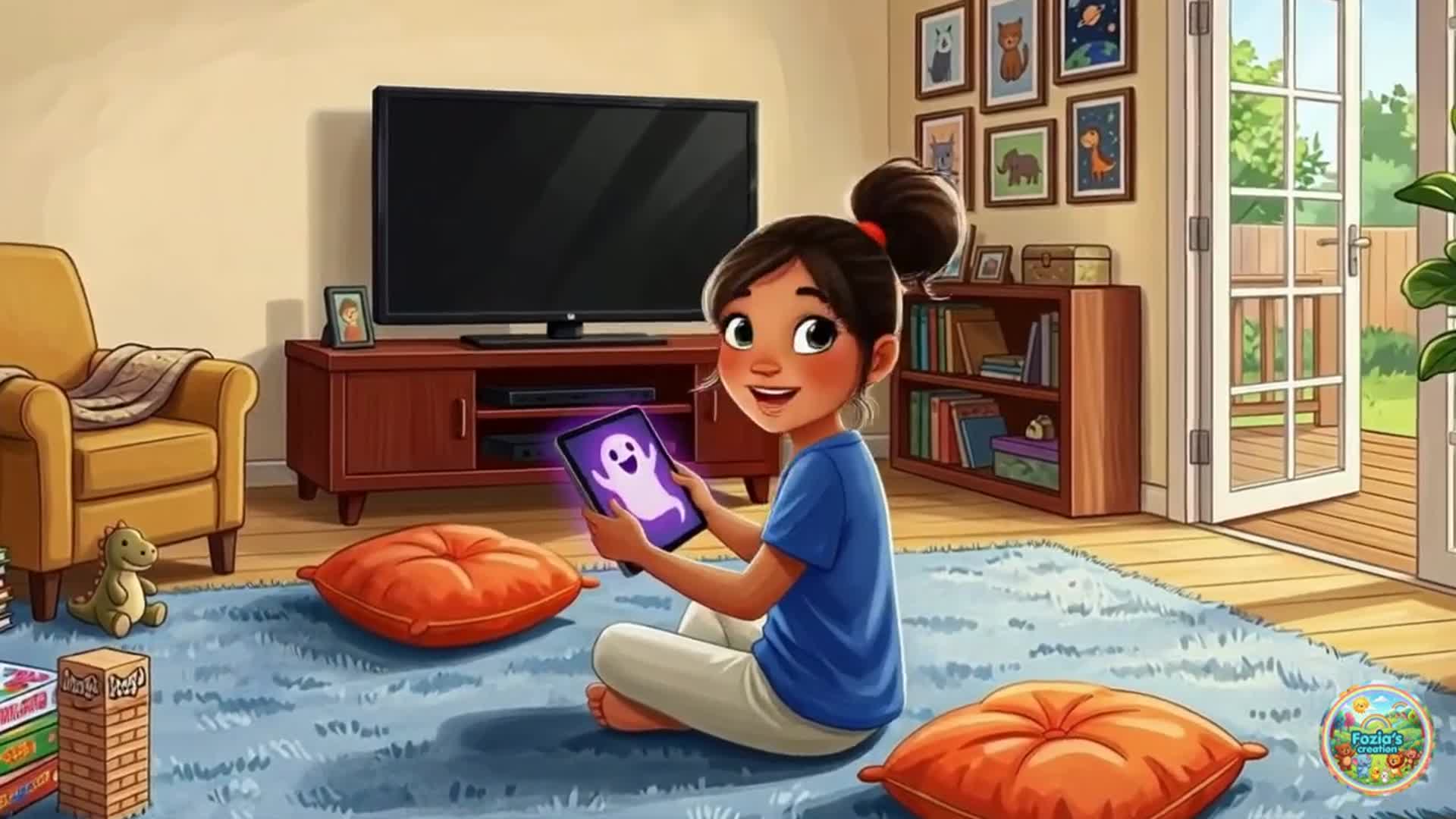 Video thumbnail for The Little Dracula and the Sweet Dinosaur Cute Kids Story
