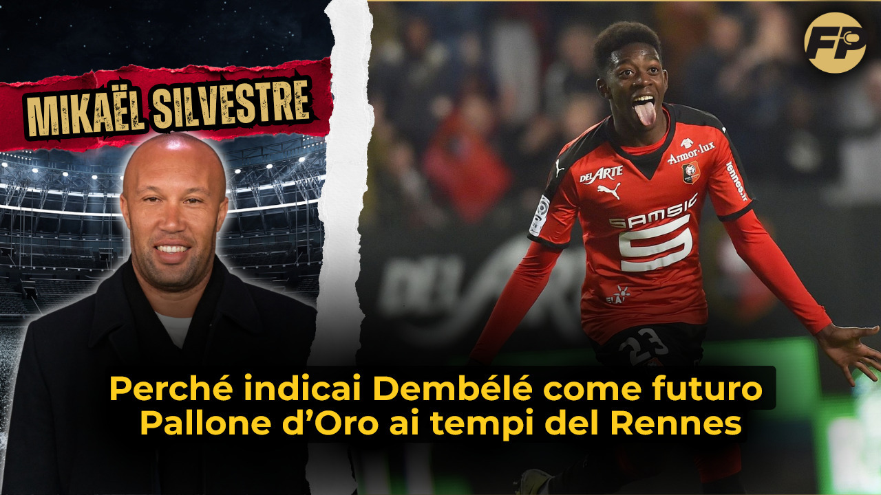 Video thumbnail for Mikael Silvestre: perché indicai Dembélé come futuro Pallone d’Oro ai tempi del Rennes