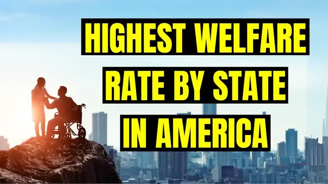Video thumbnail for Top 10 States With The Highest Rate of People on Welfare