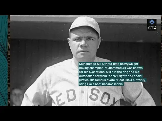 Video thumbnail for Top 10 Facts About American Sports Legends