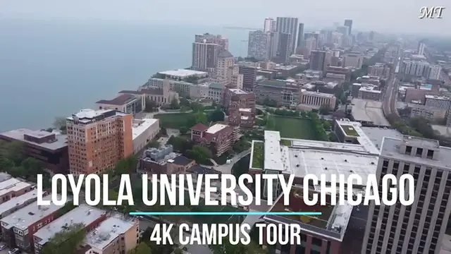 Video thumbnail for Loyola University Chicago LUC 4K Campus Drone Tour